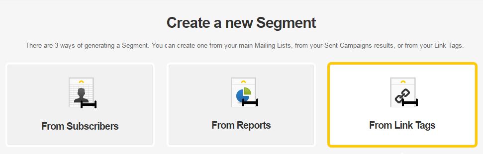 How to create a Segment from Tag Links
