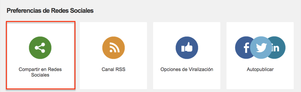 Compartir en WhatsApp: Preferencias de redes sociales