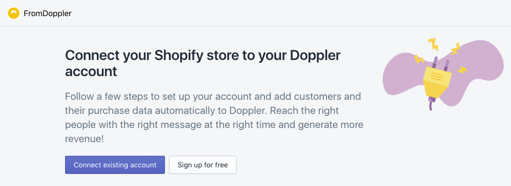 Connect Shopify store with Doppler