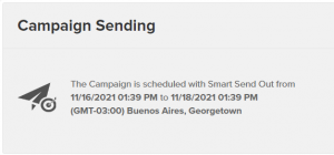 Campaign Sending with Smart Send Out