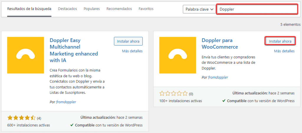 Plugins de Doppler