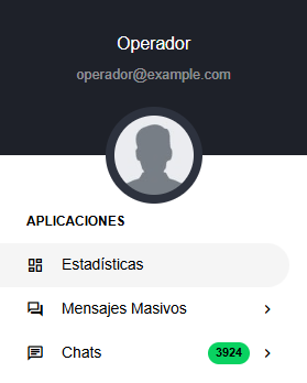 Operator menu