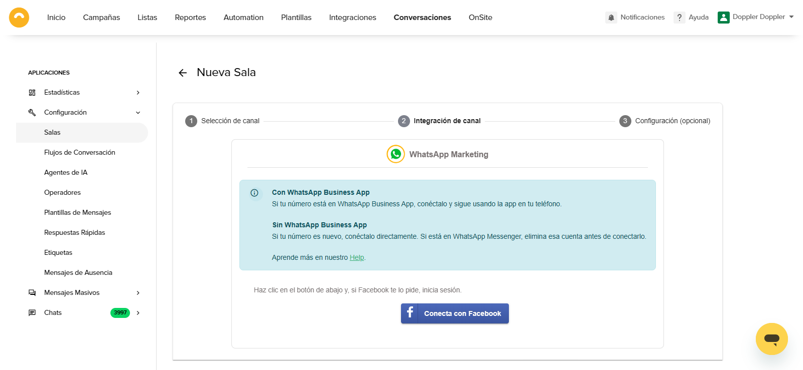 Sala WhatsApp