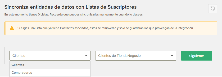 Entidades Tienda Negocio