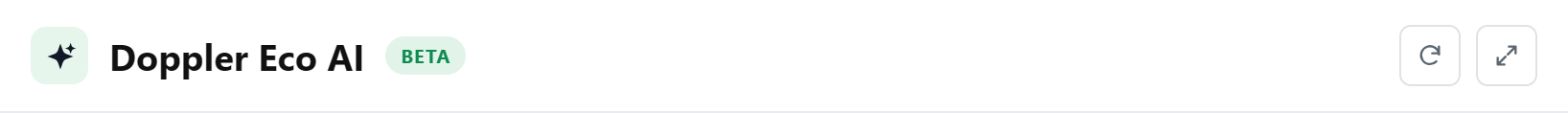 The two header controls: refresh account data and expand the panel.